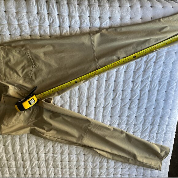 Lululemon Mens ABC Pants 33x32 Tan Pants Chino Stretch Work - Picture 4 of 4